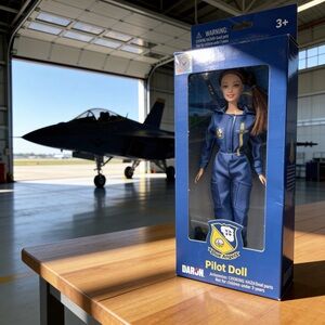 Blue Angels Pilot Doll US Navy NEW Fashion Doll